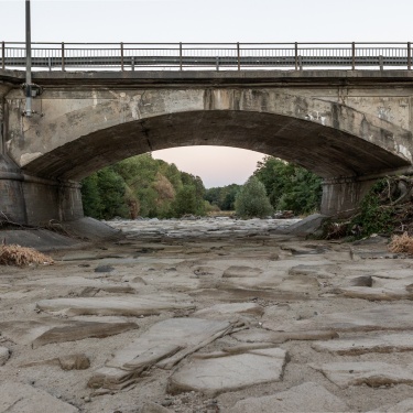 Drought emergency in Piedmont, Italy
